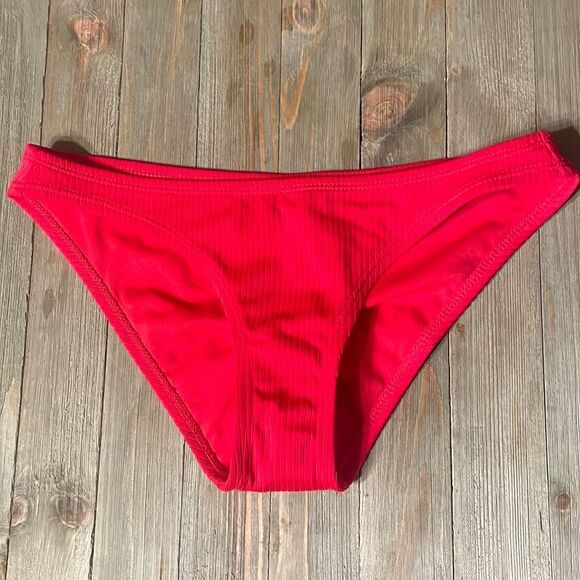 Xhiliration Swim Bottoms - Red - Picture 2 of 5